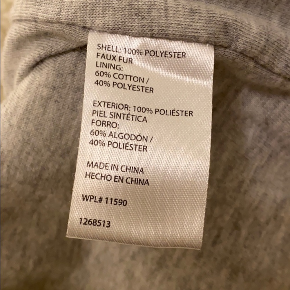 NWOT. Weatherproof Vintage Cream Sherpa Size Small - Picture 7 of 7